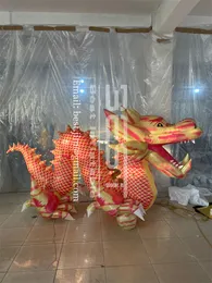 3m length parade decoration giant large Inflatable Chinese dargon dinosaur used in events party decor