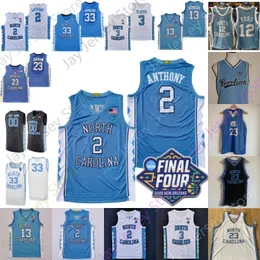 UNC 2022 Final Four 4 4 North Carolina Basketball Jersey NCAA College Leaky 23 Black Armando Bacot Caleb Love RJ Davis Puff Johnson Kerwin Walton Brady Manek Garcia