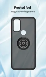 Custodie per telefoni per Motorola G100 G200 ONE ACE G42 Anello di rotazione Coperchio di protezione per montaggio su cavalletto