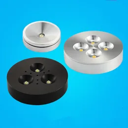 Ultra-thin LED Surface Mounted lighting 3w 6w 8w Dimmable Panel lamps Cabinet Showcase Down Lights COB Spot Ceiling 220V 110V