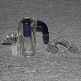 Hookah Dab Rigs Glass Ash Catchers for Bongs 14 mm żeńskie szklane odzyskanie adaptera