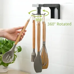 Kitchen Hook Organizer Bathroom Hanger Wall Dish Drying Rack Holder For Lid Cooking Accessories Cupboard Storage Cabinet Shelf Boxes & Bins