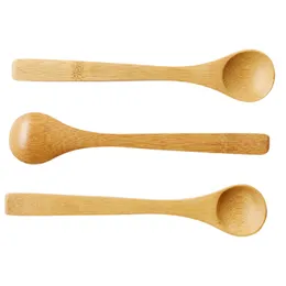 geléia colher de madeira ecofriendly japão utensílios de mesa bambu scoop café mel colher de chá agitador