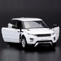 High Simulation Exquisite Diecasts & Toy Vehicles RMZ city Collection Model Evoque Luxury SUV 1:36 Alloy Car Pull Back 220507