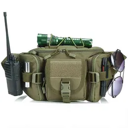 Açık askeri taktik çanta bolsa taktik kamp yürüyüş avcılık ordu bel çanta bolso taktio kese militaire t220801