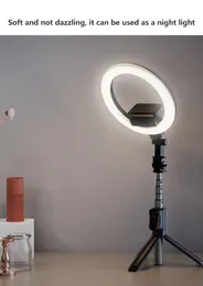 Nowe zdjęcie Artifact All-in-One Tripods Selfie Monopodów na żywo Wypełnianie Światło Światło teleskopowe Bluetooth Handheld Selfie Stick