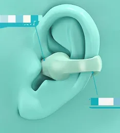جديد PK Ambiewireless Earphone أذن أذن الشفافية الشفافية المعدنية الشحن اللاسلكي شحن سماعات رأس Bluetooth توليد الكشف في الأذن للهاتف الذكي للهواتف المحمولة