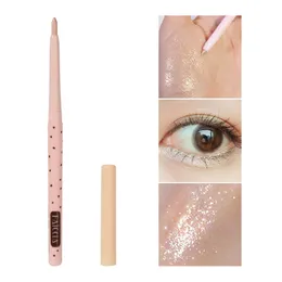 Penna gel eyeliner sdraiata penna baco da seta strumento trucco occhi S11 pesca champagne perlescente 1pz