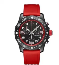 Orologio da uomo di lusso Japan Quartz Endurance Pro Cronografo da polso Rosso Blu Gomma 1884 Orologi da uomo Orologi in vetro zaffiro Orologi da polso