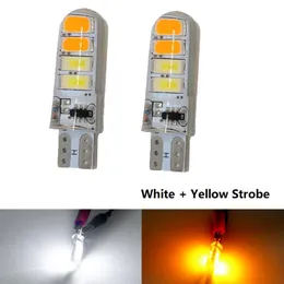 جديد 1x T10 W5W 5630 8SMD LED Strobe Flash Light 194 168 LED Blink Light Light Light