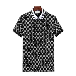 Pikétröjor för män Lyxiga Italien Pikétröjor Herrkläder Kortärmade Mode Casual Sommar-tröja herr 5 färger i lager Asiatisk storlek M-3XL