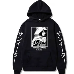 Japan Anime My Hero Academia Print Hoodies Harajuku Tamaki Amajiki Sweatshirt Streetwear Mode Kvinnor Män