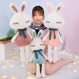Varejo Cartoon fofo Princesa Love Bunny Doll Plush Animal