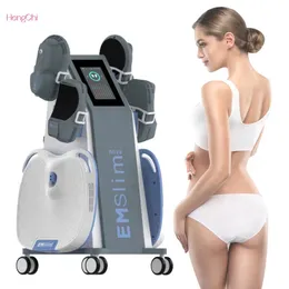 Trending products 2022 new arrivals portable ems 5 handles hi-emt emslim neo rf muscle sculpting machine