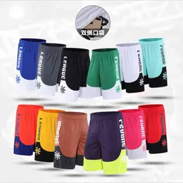 Men Profession Basketball Shorts Sportwear, Quick Dry Male Athlete College Basketball short ,Gym Fitness Running Shorts Blue