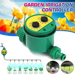 Timer Water Drgle Automat Dwa wybierane programy podlewania ogrodu Kontroler System Urządzenie Urządzenie Domowy Garden Supplies T200530