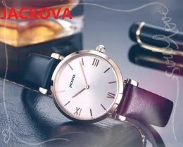Najlepsza marka oryginalne skórzane kobiety małe zegarki 316l stalowa obudowa kwarc ruch auto data moda sukienka dla designerskich zegarów hurtowa cena sprzedaż