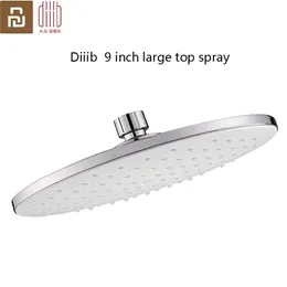 Youpin Dabai Shower Head Rainfall 23x23cm 9-Inch Roud ABS Plastic Rain Bathroom Top Sprayer Thin High Pressure From 220401