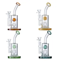 Jet Perc Percolator Glass Bong Hookahs Rury wodne 14 mm żeński staw Bongs Oil Rigs z miską w magazynie