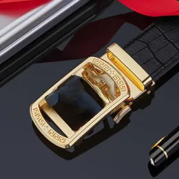 Top Quality Famous brand Emperor Paul belt men's leather business fashion high-grade pure automatic buckle leisure versatile trend Designer