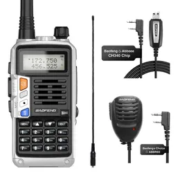 Baofeng UV-S9 Plus UHF/VHF High Power 771 Antennhögtalare USB CABLE CARARE HAMGARE HAM Tvåväg Radio Walkie Talkie