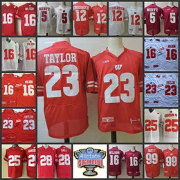 23 Jonathan Taylor Jersey 25 Melvin 28 Montee Ball UW Stitched College Football Maglie