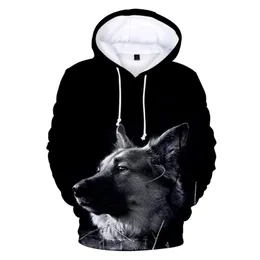 Mannen/vrouwen kleding Duitse herder hoodies sweatshirt merk ontwerp pullover hondenliefhebbers herfst winter hoodies sportkleding t200828
