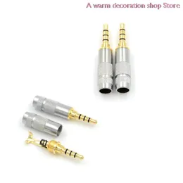 Diğer Aydınlatma Aksesuarları Bir veya 2pcs 4 Kutup 3.5mm Stereo Kulaklık Erkek Fiş Jack Audio Lehlikler Konnektör Defteri