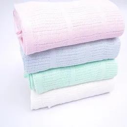 Blankets & Swaddling Bamboo Cotton Baby Blanket Soft Solid Born Infant Towel Receiving 200 170cmBlankets