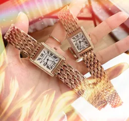 Whosales Moda Mulheres Mulheres Diamantes Diamantes Ring Relógios de Casal de Casais de Casal de Alta Grandes Suíça Importante Crystal Mirror Wristwatches Montre de Luxe Dropshipp