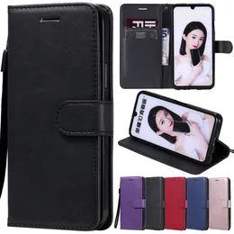 Leather Cases For Huawei P40 E P30 Pro P20 P10 Y5P Y6P Y7P P Smart 2020 2021 Honor 9 10 Lite 8S 8A Y5 2019 Wallet Flip Cover