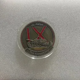 Gifts US.Army IX Corps Copper 38TH Parallel Korean War Forgotten War Commemorative Coin.cx