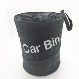 Car Organizer Universal Hook Trash Can Foldable And Portable Nylon Breathable Cloth For Storage In Multifunctional Vehicle Stowing Tidying
