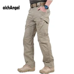 IX9 Militar Tactical Cargo Pants Men Combat Swat Army Military Pants Sweatpants Manズボン201128