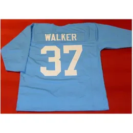 MIT Custom Men Youth Women Vintage #37 Doak Walker Custom Football Jersey Size S-4XL 또는 사용자 정의 이름 또는 번호 저지