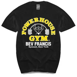 Summer Mens Black T Shirt T Shirt Men Powerhouse Gym Harajuku Geek Cotton Tee Shirt Male Tees 220627