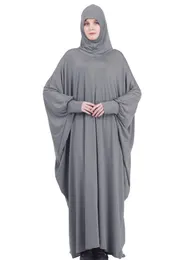 祈りドレス女性ラマダンイスラム服正式なイスラム教徒の衣服フード付きドバイトルコナマズロング Jurken アバヤヒジャーブ着物 220607