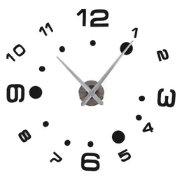 Wall Clocks Clock Easy 설치 DIY 키트 가정용 월 클럭 월드