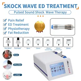 Maszyna terapii wstrząsowej do funkcji ED Maszyna Ultradźwiękowa terapia fali uderzeniowej do usuwania bólu