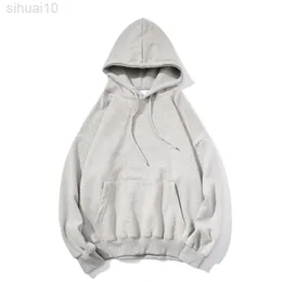 2022 Nieuwe Mannen Hoodies streetwear man vrouwen hoodies trui toevallige mannelijke merk hoody wit harajuku topp plus size l220730