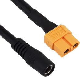 power adapter cable xt60 female to female dc 5 5 x 2 5mm jack cable for fpv monitor drone cord