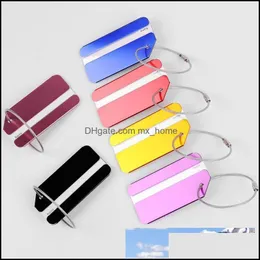 Dog Tagid Card Supplies Pet Home Garden 200st Aluminium Namn Tag anpassad graverad katt Telefonnummer ID grossist Lage Drop Delivery 2021 YT