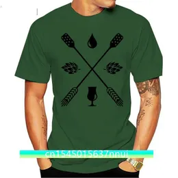 Brewmaster Homebrew Craft Beer Camisetas Homens Manga Curta Brewmaster Cerveja Camisetas Adulto Algodão Tamanho Grande Camiseta Para Masculino 220702