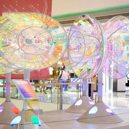 Annan utomhusbelysning Shopping Mall Lobby Public Places Colorful Decorative Floor Lamp Commercial Center High-End Culture Tourism Customiz