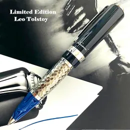 Escritor de edição limitada Leo Tolstoy Assinatura Caneta esferográfica Caneta Rollerball Design exclusivo Escritório Escola Artigos de papelaria Escrita suave Esferográficas de alta qualidade