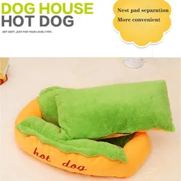 Caldo lavabile Pet Dog Bed varie dimensioni grande gatto cuscino House Puppy Kennel Sofa Mat coperta piccola LJ200918