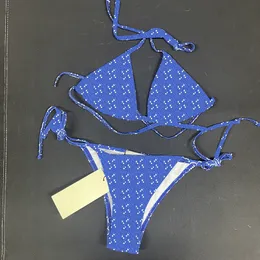 Летние сексуальные бикини набор купальников классные буквы дизайнер дизайнер купальники винтажные регламентируемые женские купальные костюмы для плавательной одежды