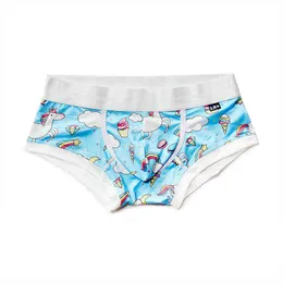 Bielizna męska męska Spodenki Owocowe Cartoon Bokserki Męskie Mężczyźni Cute Ropa Wnętrze Hombre Calzoncillos Hombre Gay Boxers Hombre G220419