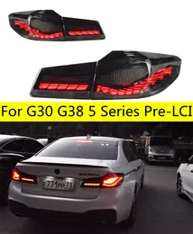 Full LED-baklyktor för BMW G30 G38 5 Series Pre-LCI LED Dynamic Turn Signal Brake Reversing Lights DRL Driving Light