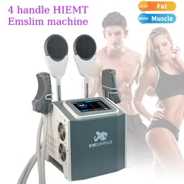 CE 승인 emslim hiemt rf shape body slimming machine 지방 제거 건물 4 개의 핸들을 가진 근육 미용 장비는 함께 작동 할 수 있습니다.